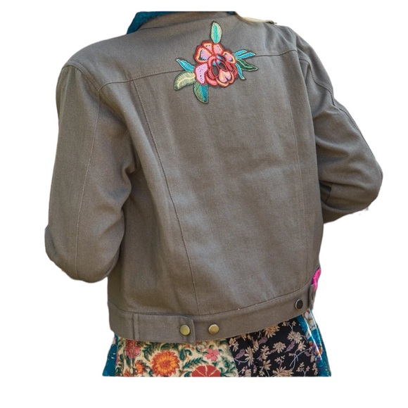 Natural Life Tara Embellished Jacket - Ash New XL - Picture 4 of 6